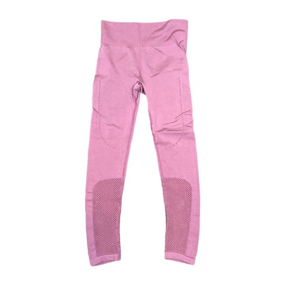 JoyLab Women's Pink Mesh High Rise Leggings Compression Size Small